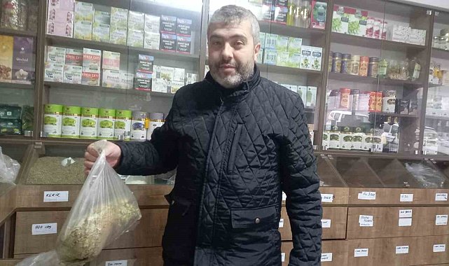 Gediz'de kış aylarında ıhlamura rağbet arttı