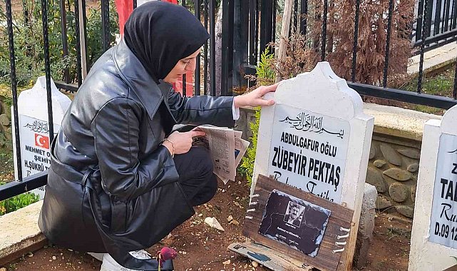 Genç kadın babasının emaneti olan gazeteye sahip çıktı