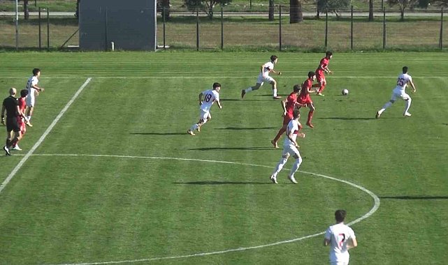 Genç milliler hazırlık maçında 2-2 berabere kaldı