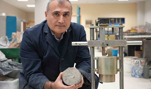 Geri dönüşüm malzemelerinden &quot;balistik beton&quot; üretildi
