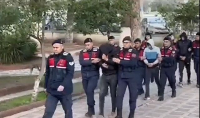 Germencik'te uyuşturucu çetesi çökertildi