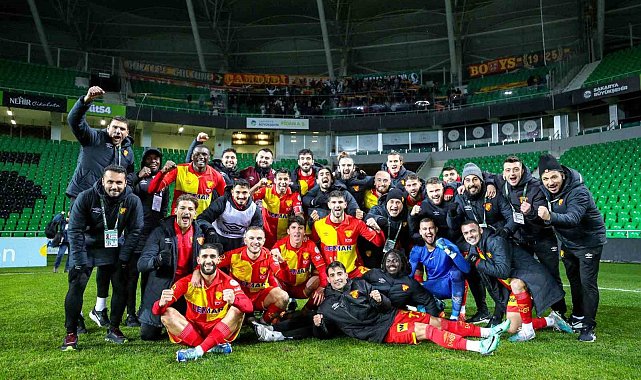 Göztepe, ikinci sıraya yerleşti