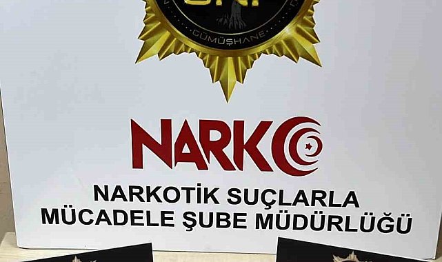 Gümüşhane'de iki ayrı operasyonda çok sayıda uyuşturucu madde ele geçirildi