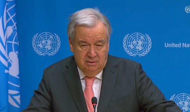 Guterres: &quot;Hiçbir şey Filistin halkının toplu olarak cezalandırılmasını haklı gösteremez&quot;