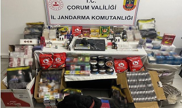 Güvenlik güçlerinden kaçak sigara operasyonu