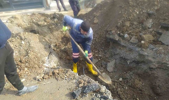 Hakkari'de 10 noktadaki su arızası giderildi