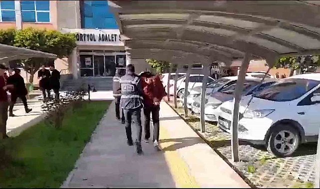 Hatay'da kablo hırsızları yakalandı