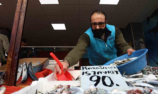 Havalar soğudu, balığa olan rağbet arttı