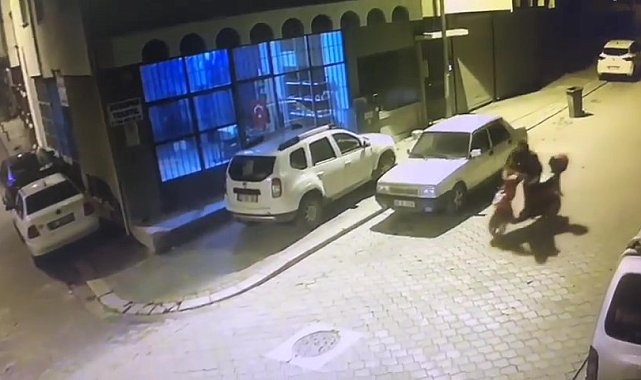 Hırsızın rahat tavrı kameralara yansıdı