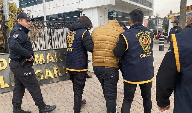 Husumetlisini öldüren şahıs adliyeye sevk edildi