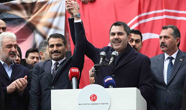 İBB Başkan adayı Murat Kurum ve Beşiktaş Belediye Başkan Adayı Serkan Toper Seçim Koordinasyon merkezi açtı