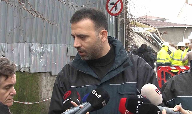 İBB'den çöken bina açıklaması: "Müdahalemiz olmadan yapıda kendinden çökme meydana geldi"