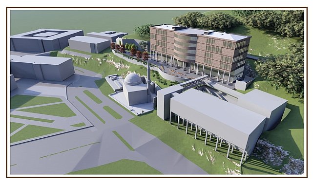 İbni Sina Kampüsünde Eczacılık Fakültesi Merkezi Derslik ve Laboratuvar binası inşasına başlanıyor