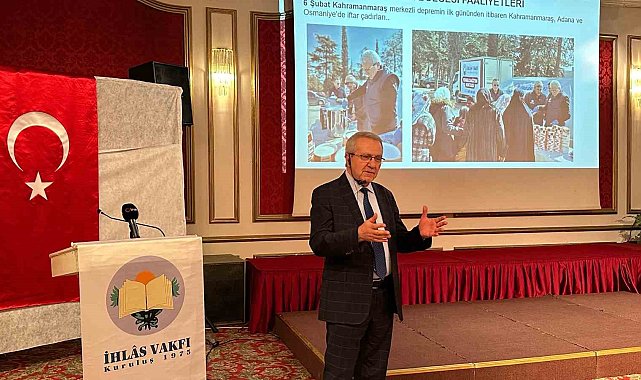 İhlas Vakfı Mütevelli Heyeti Başkanı Aydın, gönüllülerle Ankara'da bir araya geldi