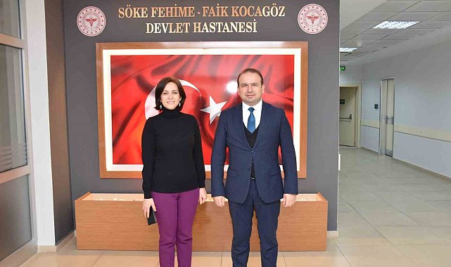 İl Sağlık Müdürü Şenkul, Söke'deki hastanede incelemelerde bulundu