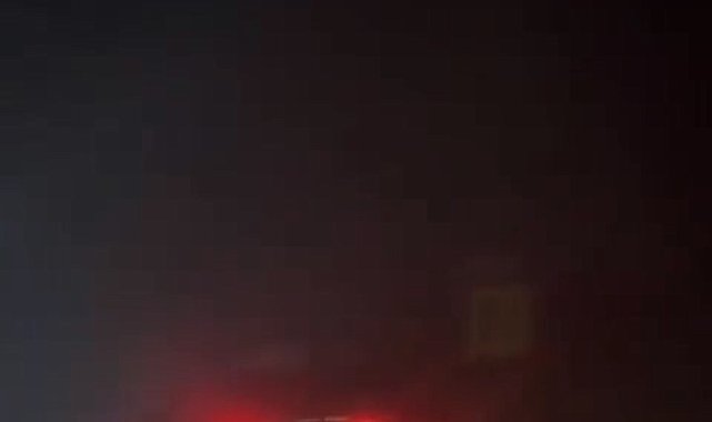 İnegöl'de faciadan dönüldü o anlar kamerada