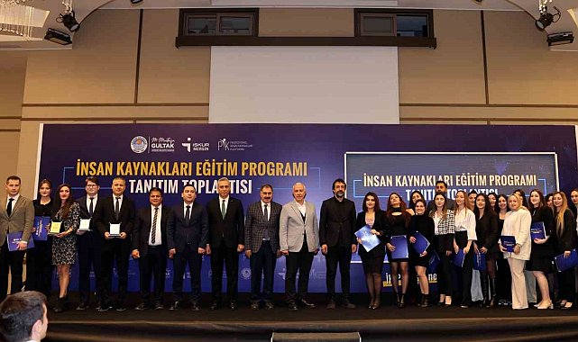 İnsan kaynakları uzmanı eğitimlerine katılanlar sertifikalarını aldılar