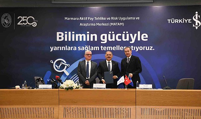 İş Bankası ve İTÜ'den deprem araştırma merkezi