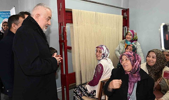 Isparta'da halı dokumacılığı yeniden canlandırılıyor