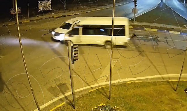 Isparta'daki trafik kazaları KYGS kameralarınca kaydedildi