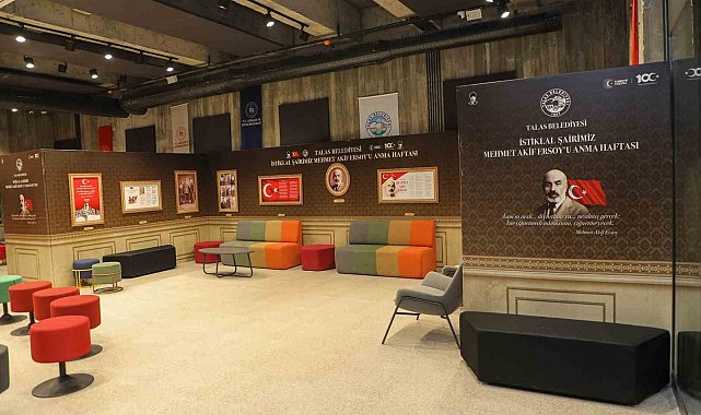 İstiklal Şairi'nin sergisi Mevlana Meydanı genç ofiste