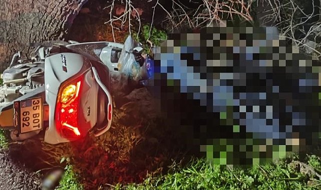 İzmir'de belediye çalışanı motosiklet kazasında can verdi