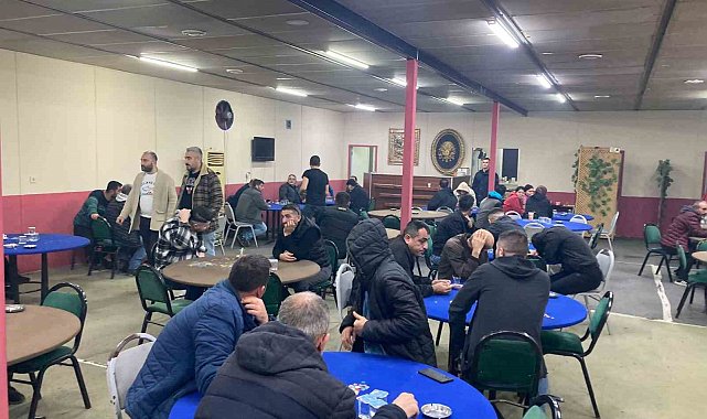 İzmir'de jandarmanın tombala baskınında ceza yağdı