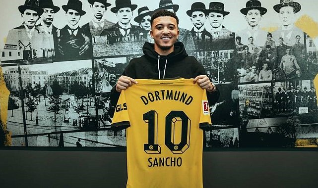 Jadon Sancho, yeniden Borussia Dortmund'da
