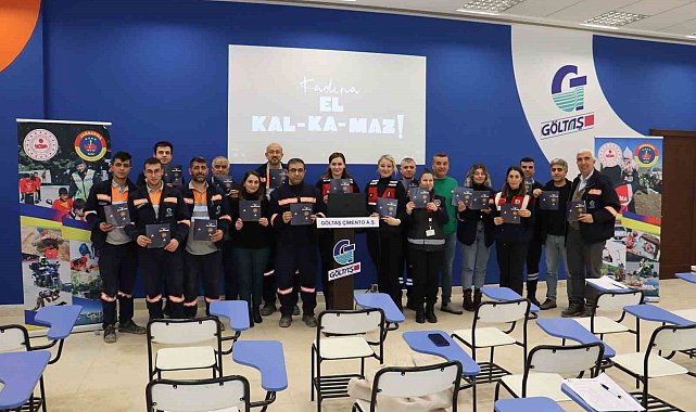 Jandarma ekiplerinden işçilere eğitim