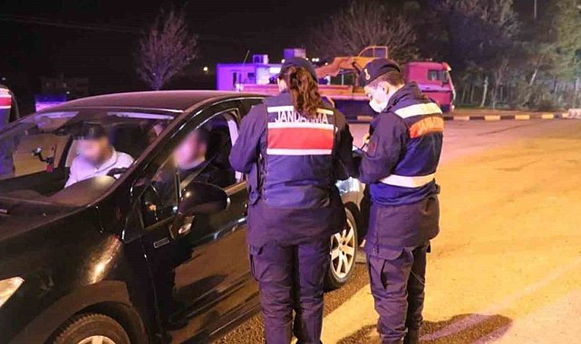 Jandarmadan "yılbaşı" denetimi