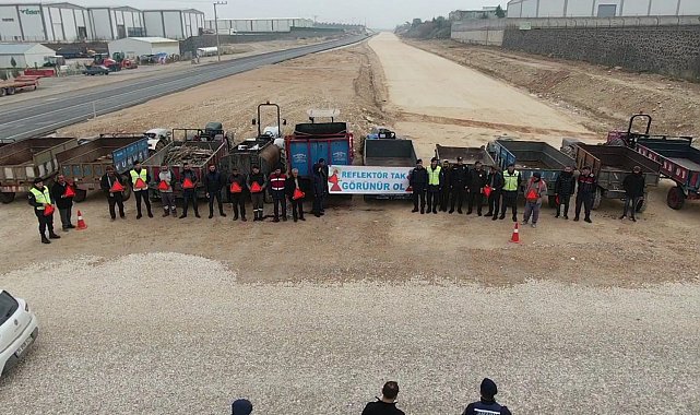 Jandarmadan traktör sürücülerine güvenli tarım eğitimi