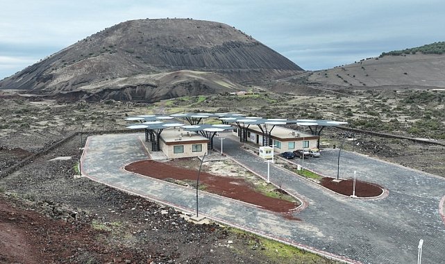 Jeopark Ziyaret Merkezi'nde sona yaklaşıldı