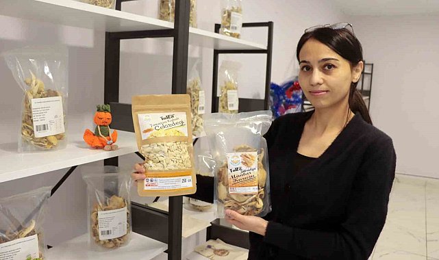 Kabak çekirdeği ve istiridye mantarı kadınların gelir kapısı oldu