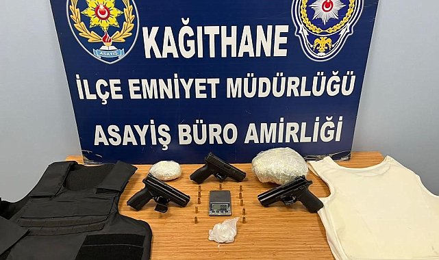 Kağıthane'de uyuşturucu operasyonu: 8 gözaltı