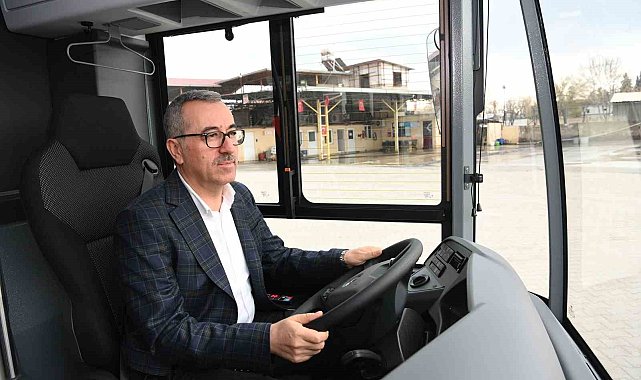 Kahramanmaraş Büyükşehir Belediyesi 10 yeni hibrit otobüsle toplu taşımada standardı artırıyor