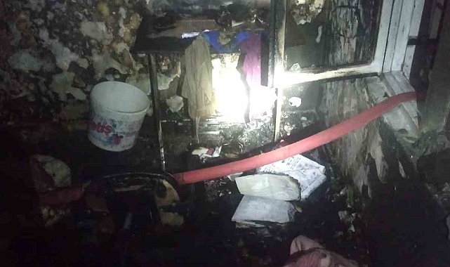 Kahramanmaraş'ta ikamet yangınında 2 kişi öldü, 4 kişi dumandan etkilendi