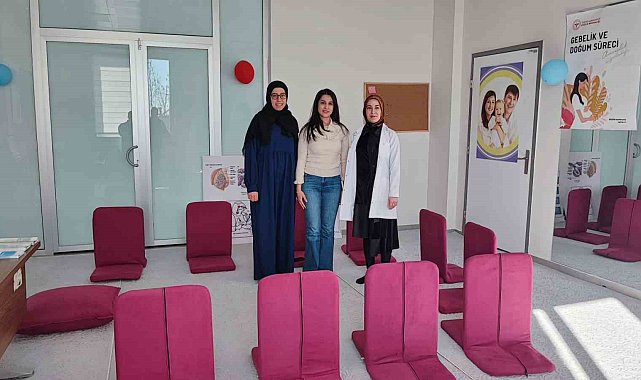 Kahta'da Gebe Bilgilendirme Sınıfı açıldı
