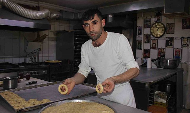 Kandilin simgesi simide ilgi yoğun