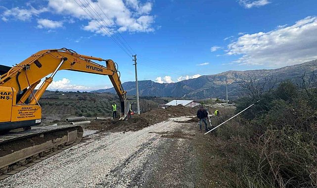 Karaağaç'ın 34 milyon TL'lik yatırımı tüm hızıyla devam ediyor