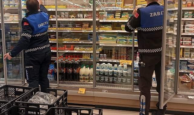 Karabiga'da Zabıta ekiplerinden gıda ve temizlik denetimi