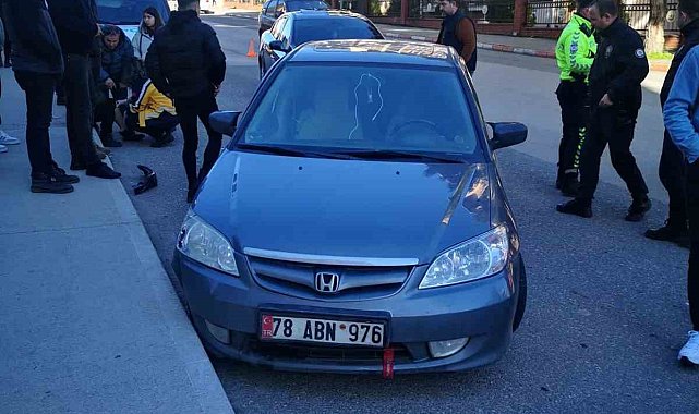 Karabük'te trafik kazası: 1 yaralı