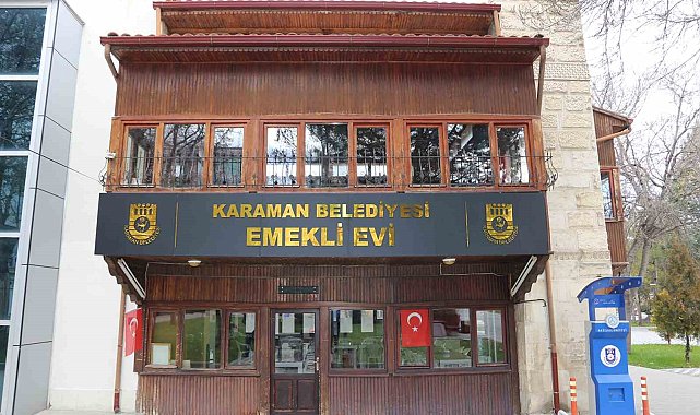 Karaman Belediyesi Emekli Evi açıldı