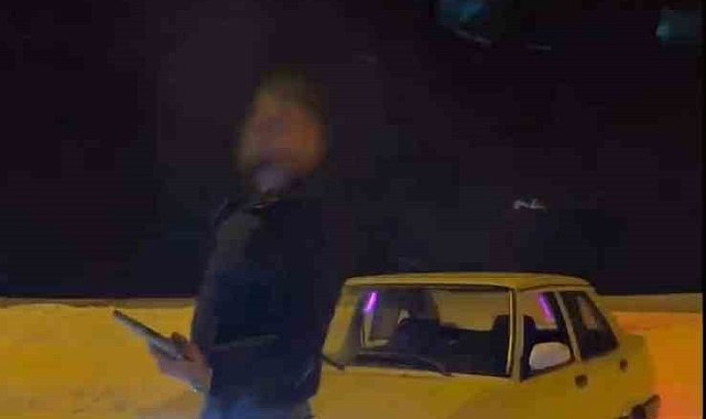 Karayolunda havaya ateş eden şahsa 16 bin TL ceza