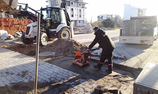 Karesi'de çalışmalar dört mevsim sürüyor
