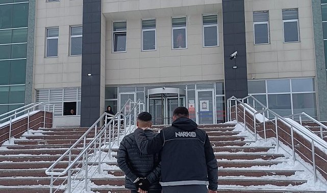 Kars'ta 12 cezası olan 1 kişi yakalandı