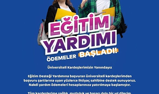 Kartal Belediyesi'nden 'Eğitim Desteği'