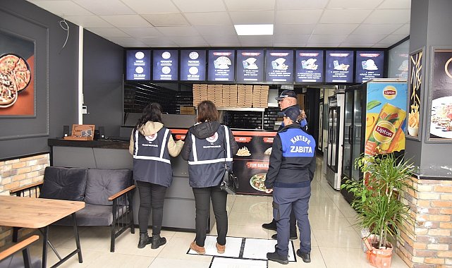 Kartepe'de menü ve fiyat denetimi