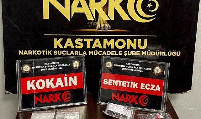 Kastamonu'da uyuşturucu operasyonu: 2 gözaltı