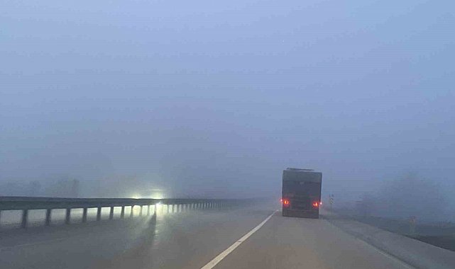 Kastamonu&#039;da yoğun sis etkili oluyor