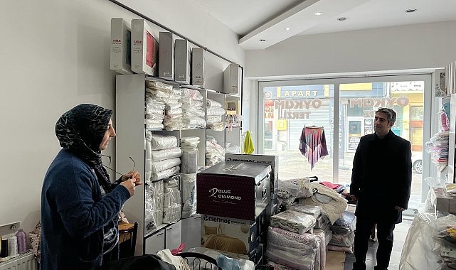 Kaymakam Aslantatar esnafla bir araya geldi